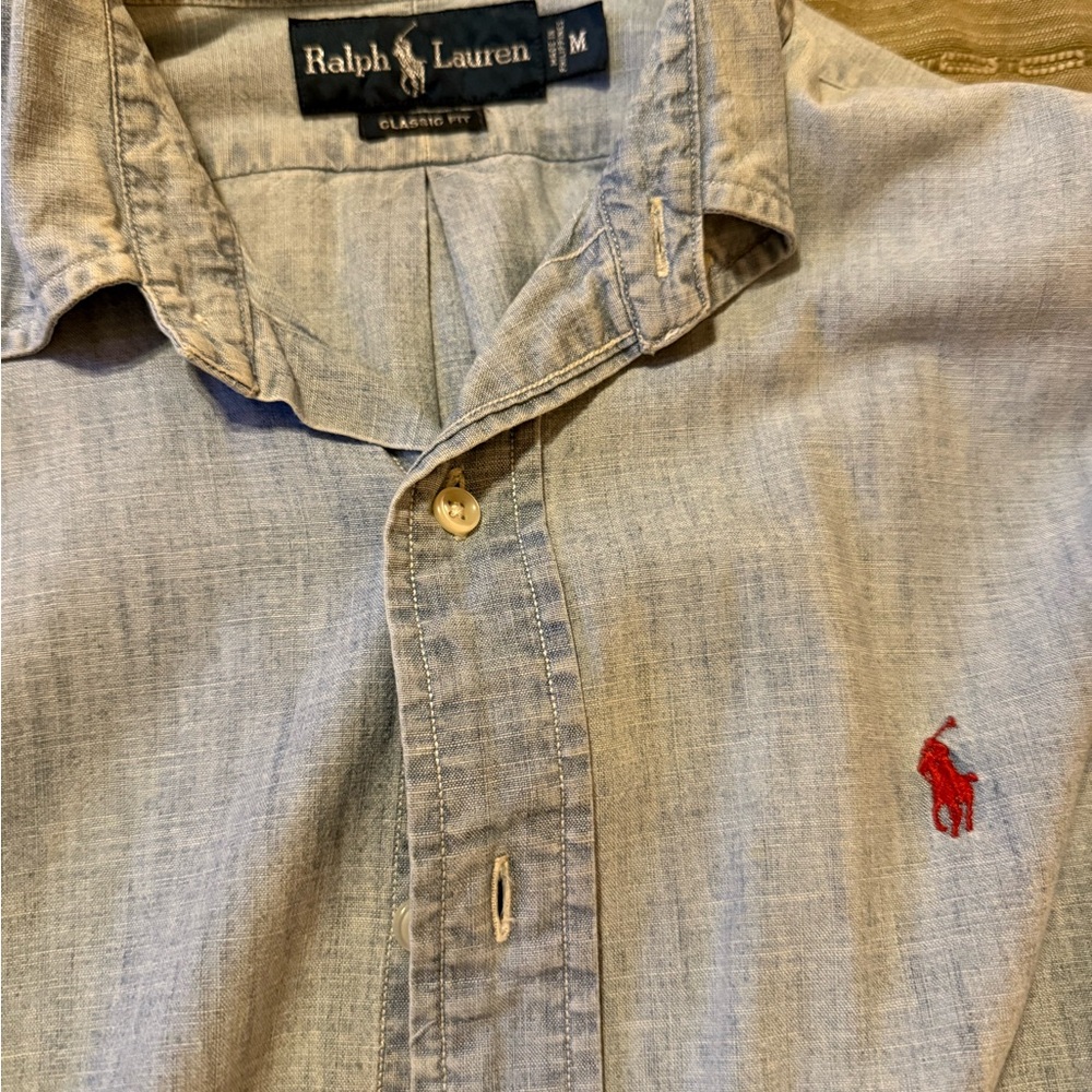 Ralph Lauren Light Blue Chambray Shirt